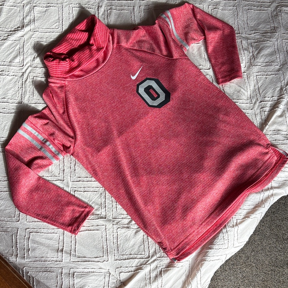 Nike Ohio State Sweatshirt with Gray Accents